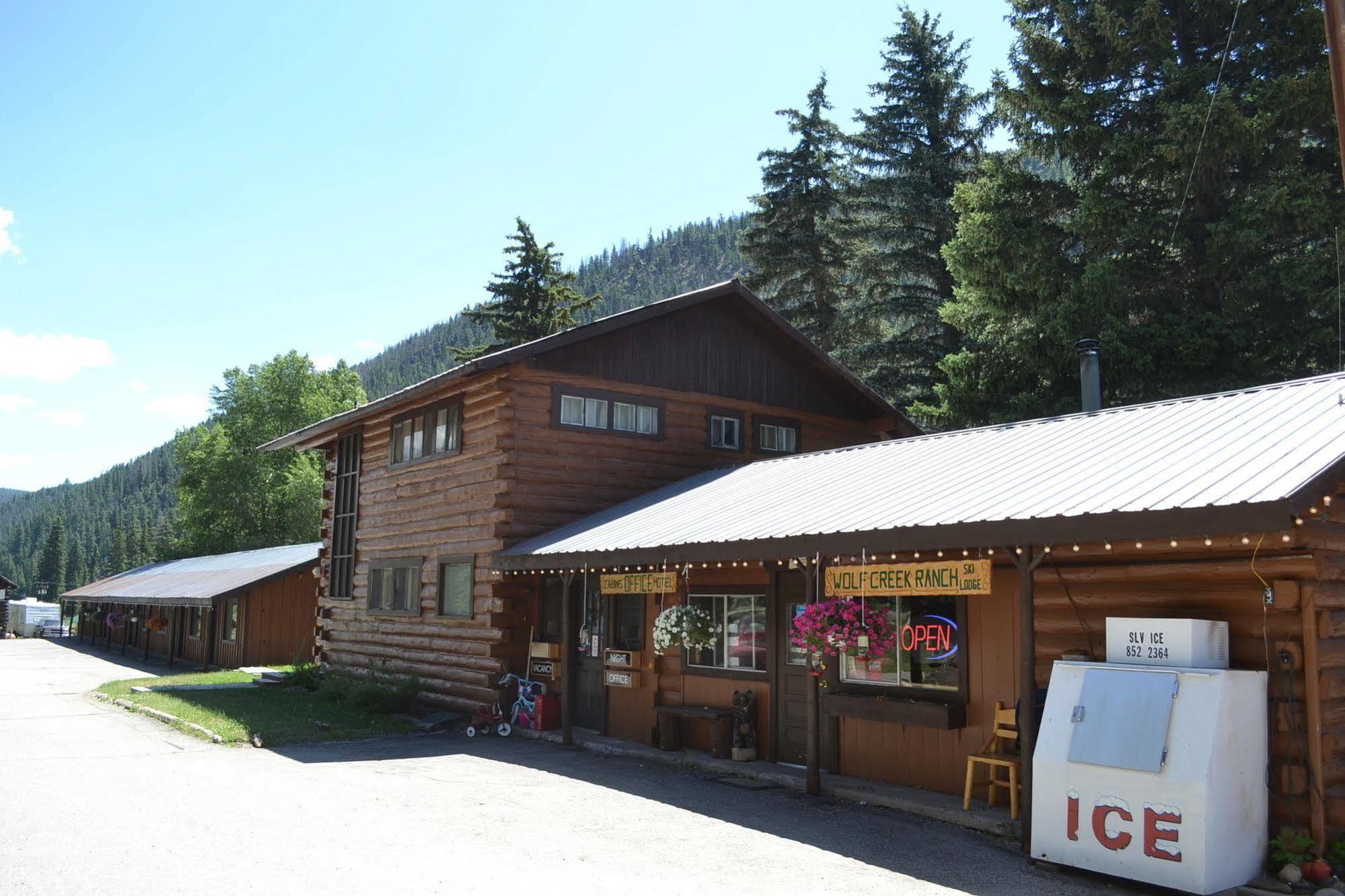 Loge Wolf Creek Motel South Fork Exterior foto